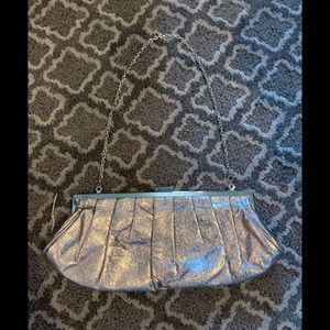 BCBG metallic handbag